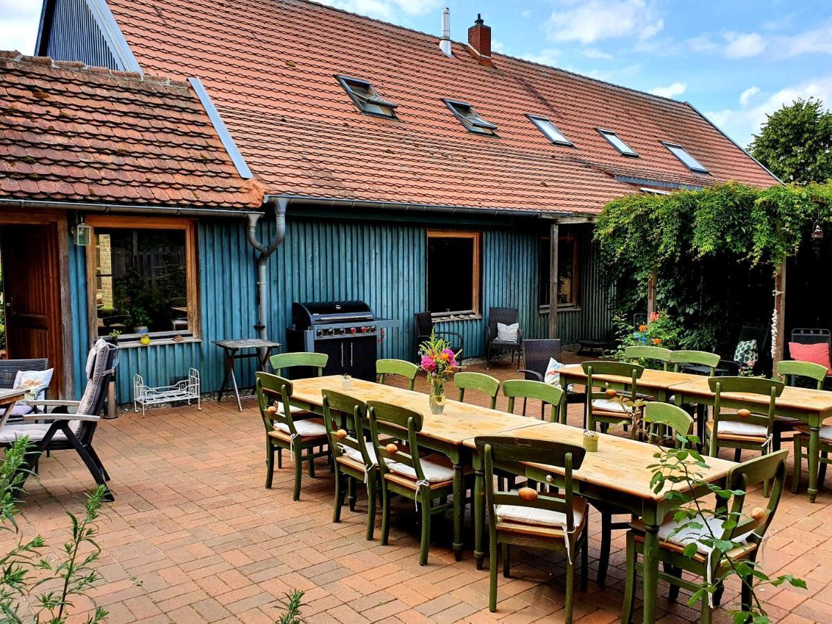Schmiede1860 Bed & Breakfast Gross Dratow Bagian luar foto